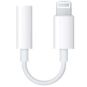 Apple Adaptador Lightning Macho - 3.5mm Hembra, Blanco, para iPod/iPhone/iPad